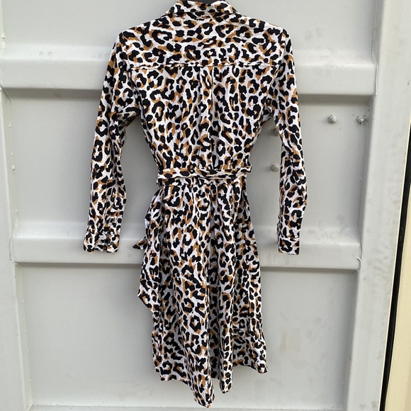 J Crew cheetah print midi dress - Picture 4 of 7